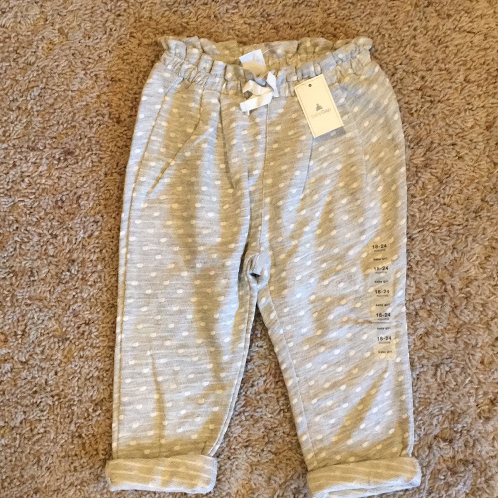 Baby Gap polka dot pants